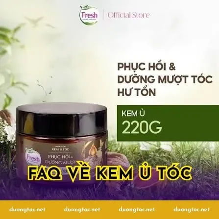 FAQ về kem ủ tóc